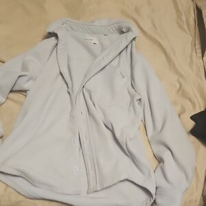 TNA Soft Gray Fleece Shirt